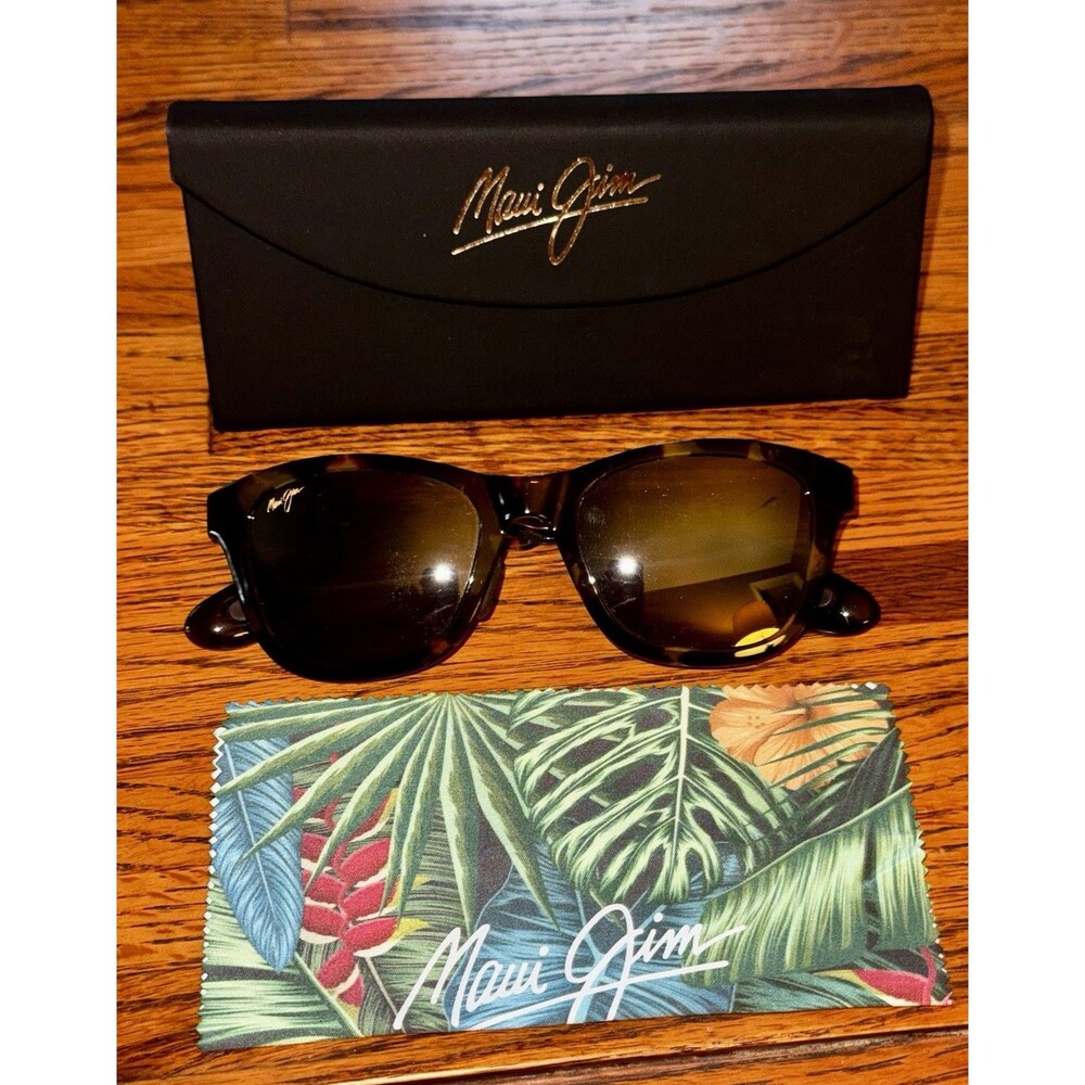 MAUI JIM Hana Bay POLARIZED Sunglasses H434-10L Tokyo Tortoise/HCL Bronze NEW